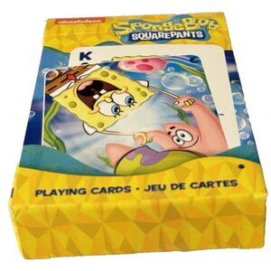 SpongeBob SquarePants Playing Cards Deck Collectible New Kids Fans Gift NEW